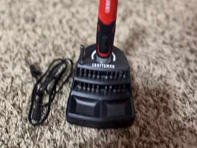 Brand new Craftsman electric precision screwdriver set with docking station.