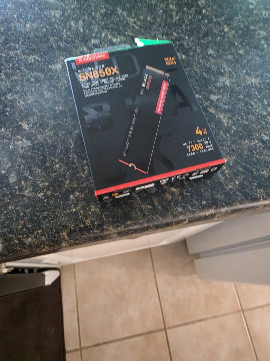 4tb sn850x m.2 name ssd WD Black Sandisk