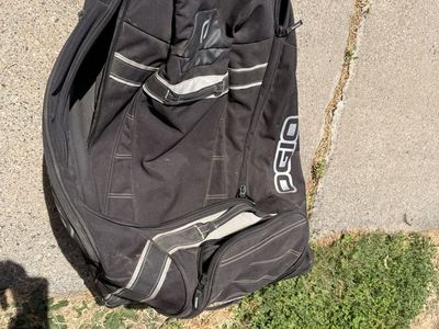 OGIO Black Rolling Duffel Bag Large Travel Luggage