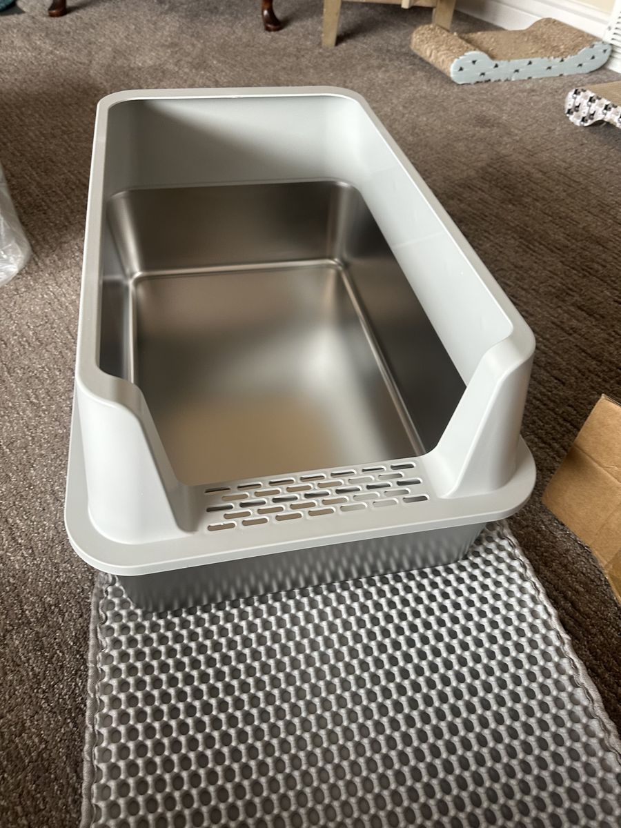 XL Stainless Steel Litterbox
