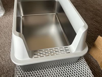 XL Stainless Steel Litterbox