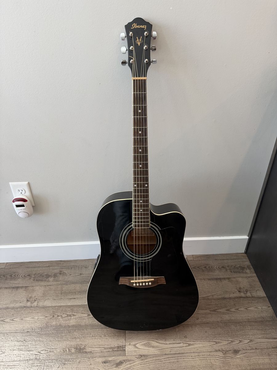 Ibanez V70CE-BK Acoustic-Electric Guitar
