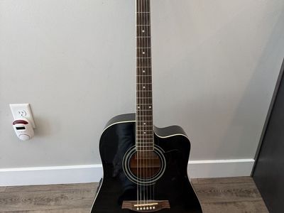 Ibanez V70CE-BK Acoustic-Electric Guitar