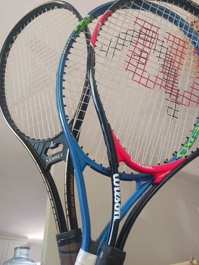 3 Tennis Rackets