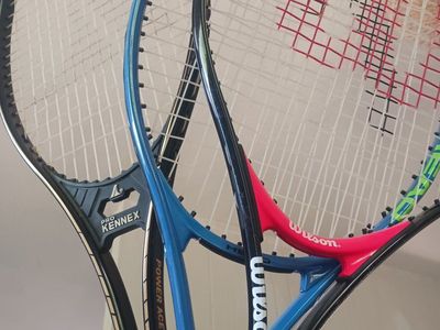3 Tennis Rackets