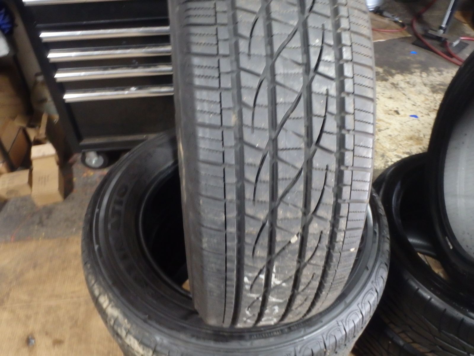 225/65R17 FIRESTONE DESTINATION LE PAIROF TWO USED TIRES