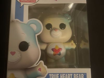 Funko Pop! Animation Care Bears 40th Anniversary True Heart Bear #1206 Vinyl Figure