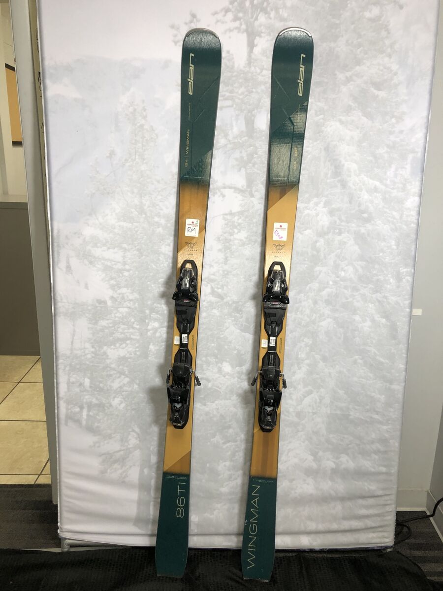 Used 2025 Elan Wingman 86 Ti 184cm W/ Elan EMX11 Adjustable GW bindings