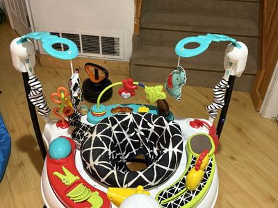 Baby Activity Jumper Activity Center with Overhead Toys