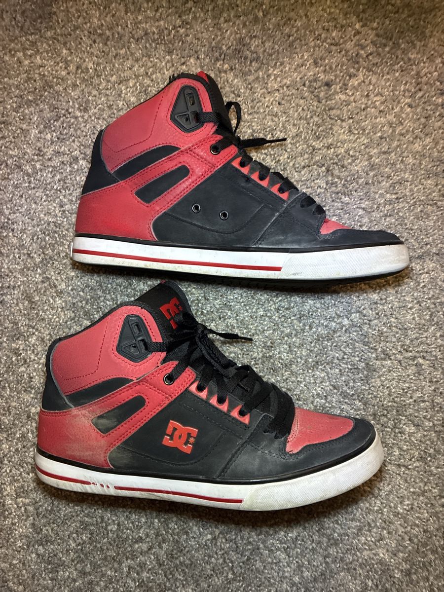 Red DC Shoes Size 10 Men’s