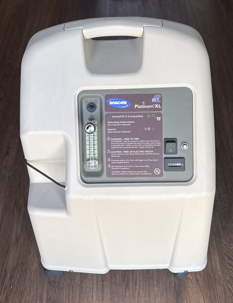 Invacare Platinum XL Oxygen Concentrator