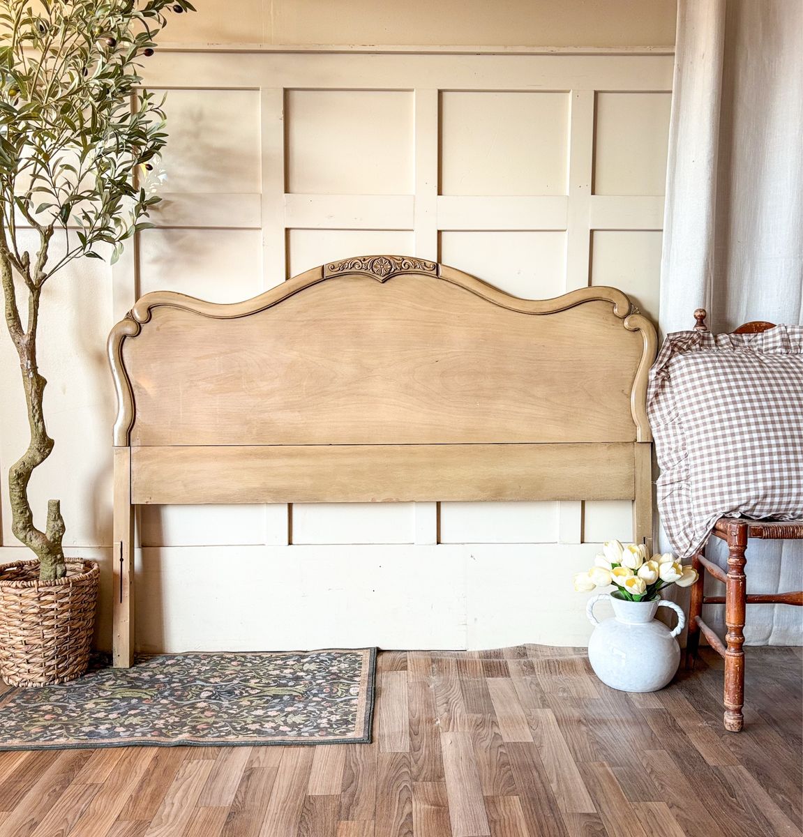 *FREE DELIVERY* Vintage French Full Headboard