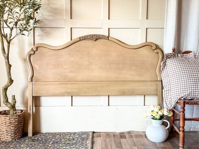 *FREE DELIVERY* Vintage French Full Headboard