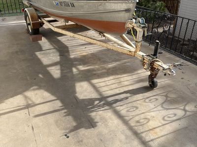 Vintage 1950s-60s Larson Crestliner Aluminum Boat