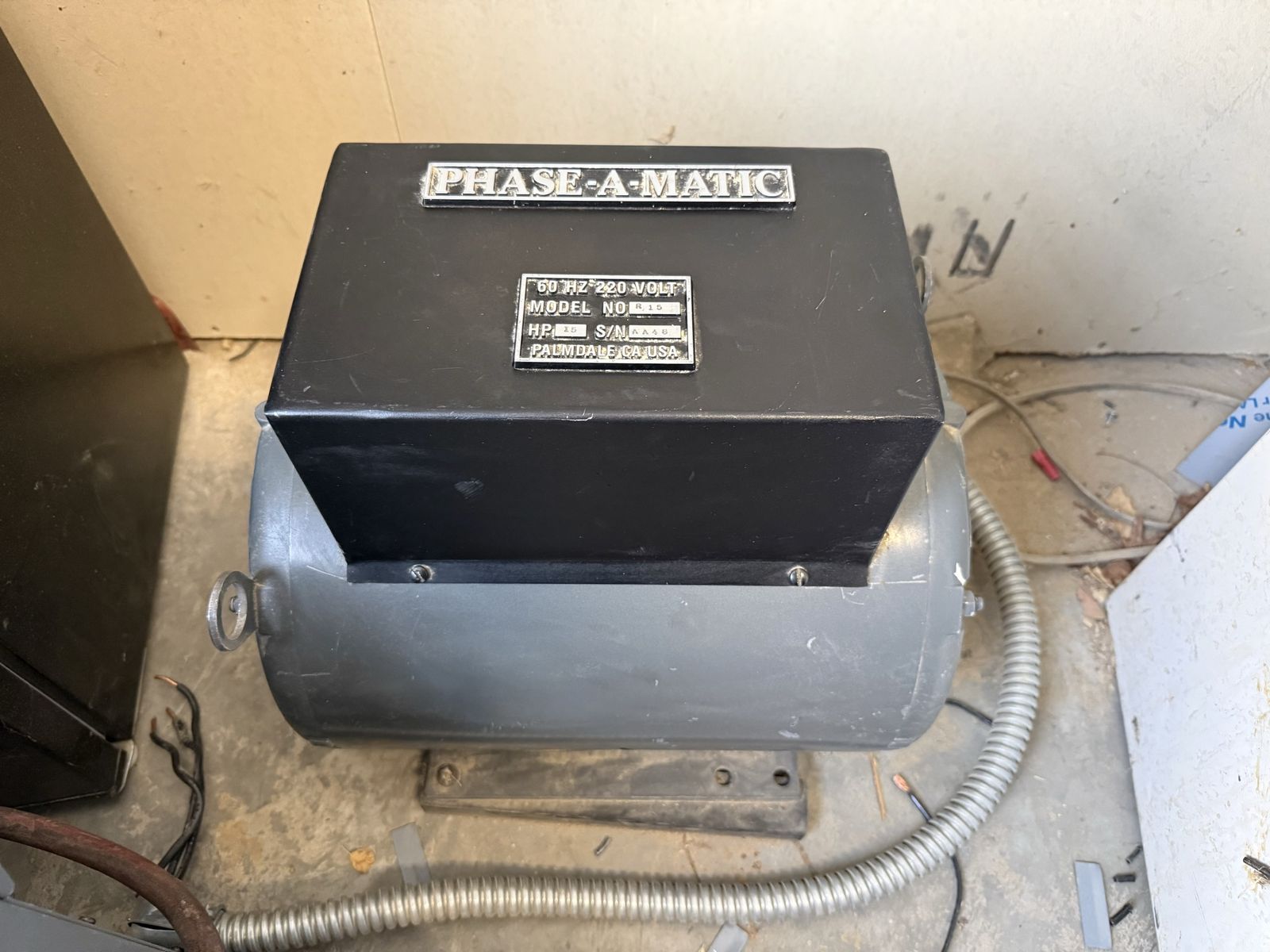 Rotary Phase Converter