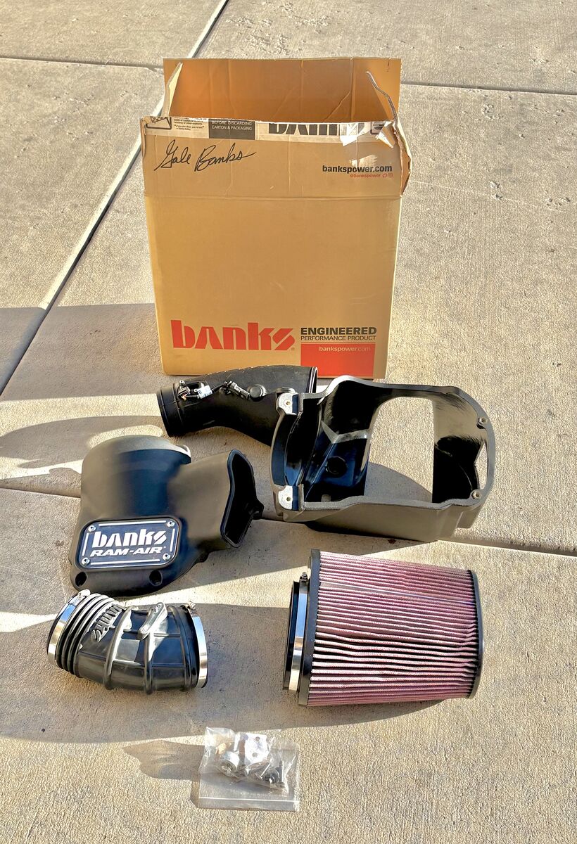 Banks Ram Air Power Cold Air Intake for 2023 - 2026 Ford 6.7 Diesel Engines