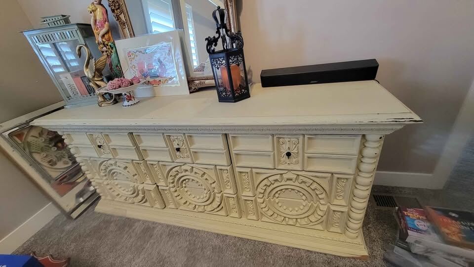 Vintage Dresser HEAVY Duty