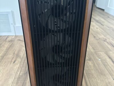 SAMA Z60 Black Genuine Walnut Wood PC case