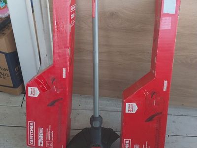 2 NEW CRAFSMAN Electric Hedge Trimmer and 1 weed eater