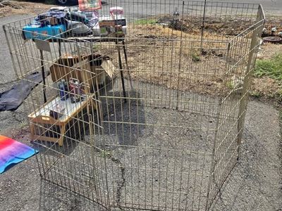 42” Tall MidWest Gold Zinc Exercise Pen Pet Playpen