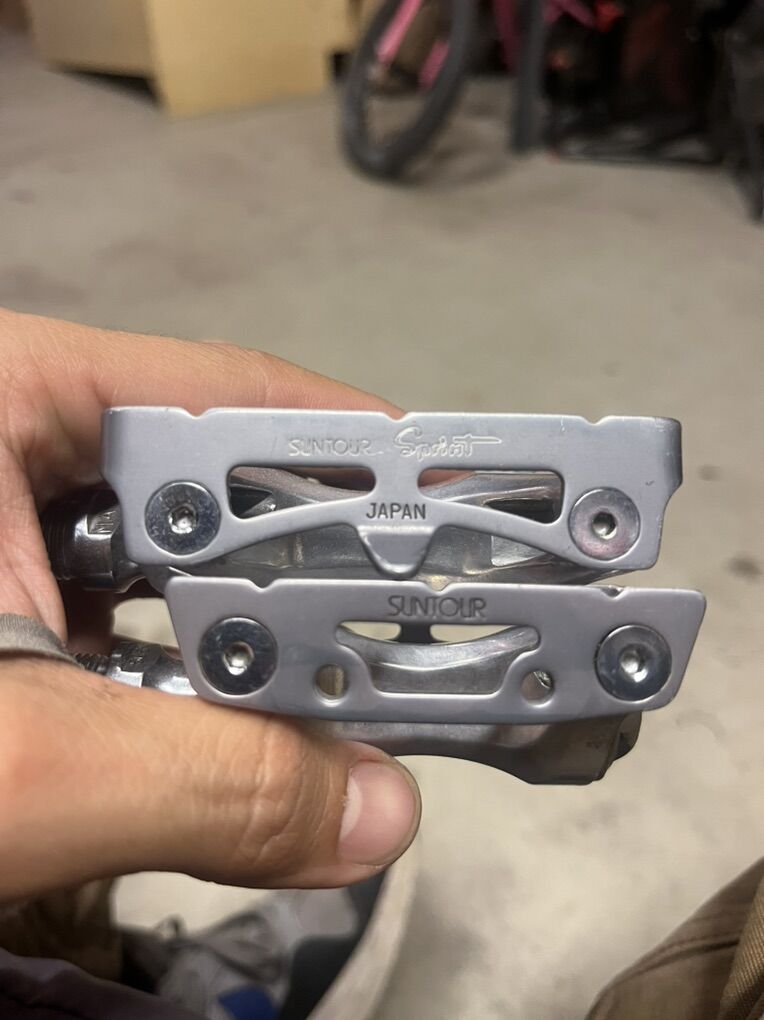 Suntour Sprint Pedals, Vintage 9/16