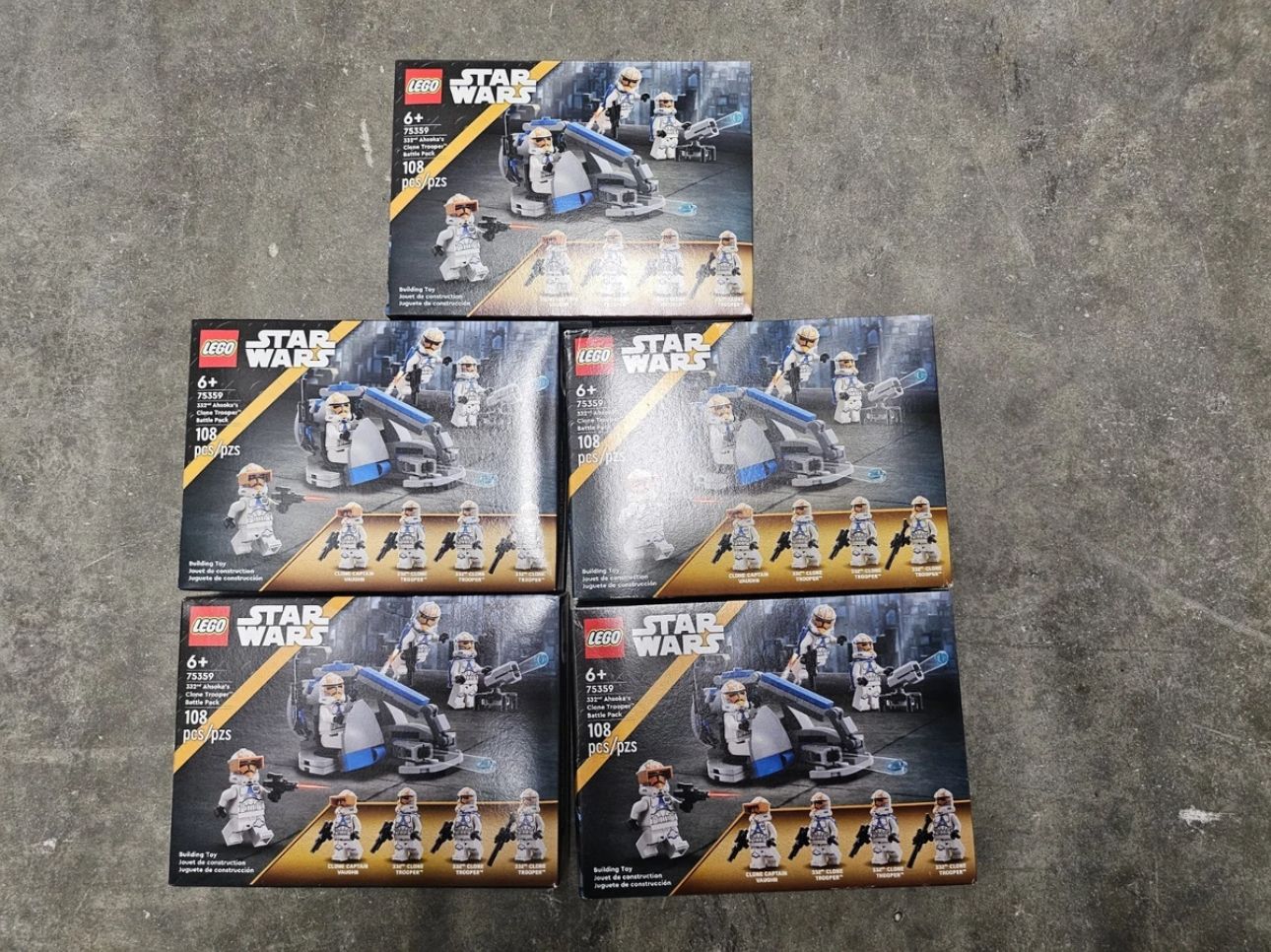 Lego Star Wars 75359 Ahsoka Trooper Battle Pack