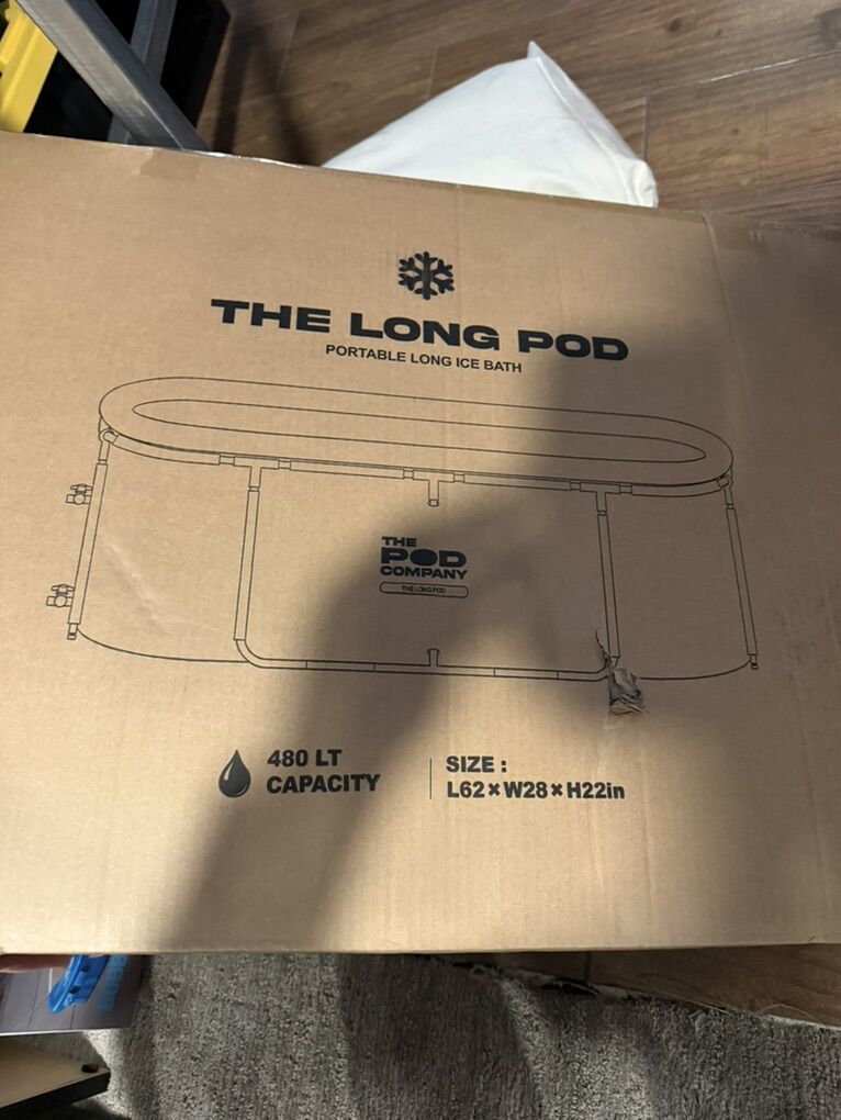 Pod Company Long Pod Cold Plunge Tub