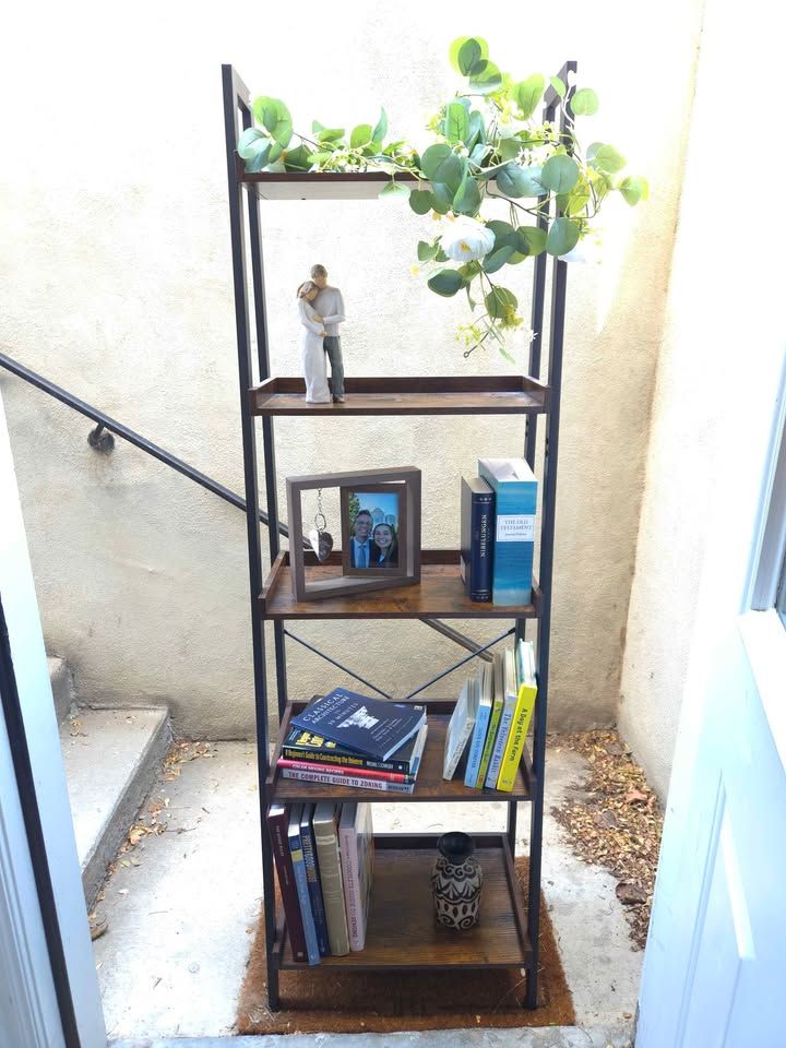 Tiered Bookshelf