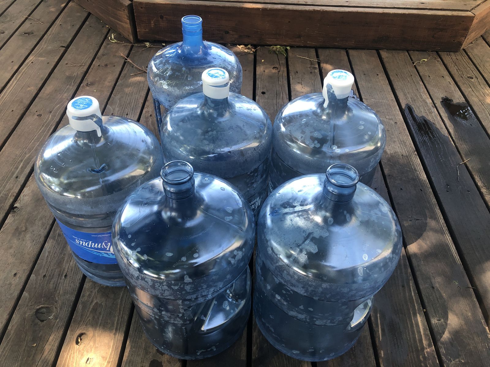 5 Gallon Water Jugs