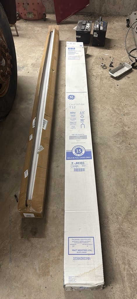 T12 96 Fluorescent Bulbs Single Pin Qty 23