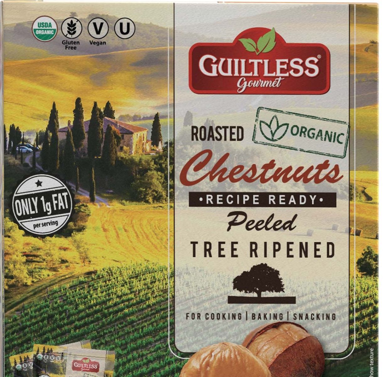 Guiltless Gourmet Roasted Chestnuts 5.2 oz. Single #89093
