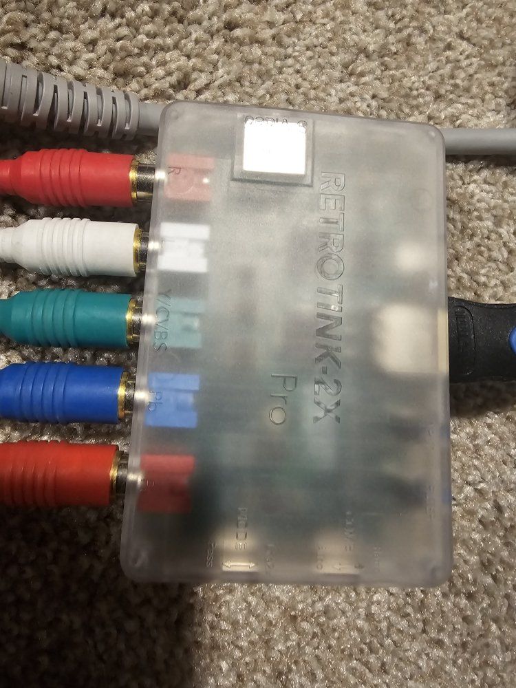 RetroTINK 2X Pro Retro Gaming Upscaler Component Composite S-Video to HDMI Converter