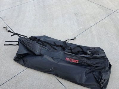 CURT Black Waterproof Cargo Carrier Bag
