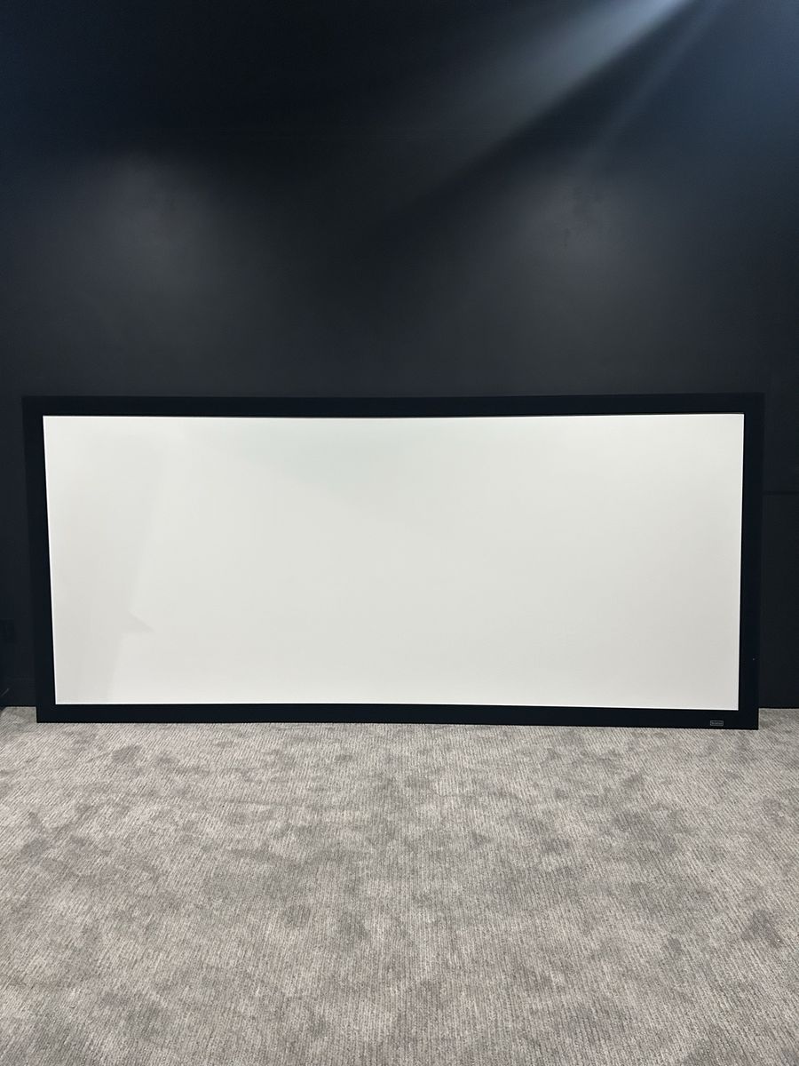 Severtson 128” projector screen 2:35:1 cinema white 1.3 gain