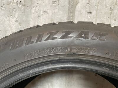Great Deal! Blizzak Snow Winter Tires Set of 4 Size 235/50R18 101T