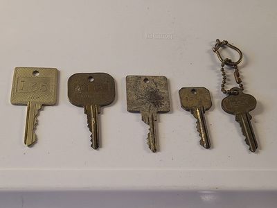 Antique Hotel Keys