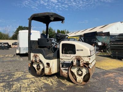 2000 Ingersoll-Rand DD-28HF Double Drum Roller Smooth Asphalt Compactor -4820