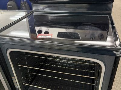 Amana Electric Range 30" Stainless Steel Freestanding Oven with Glass Cooktop