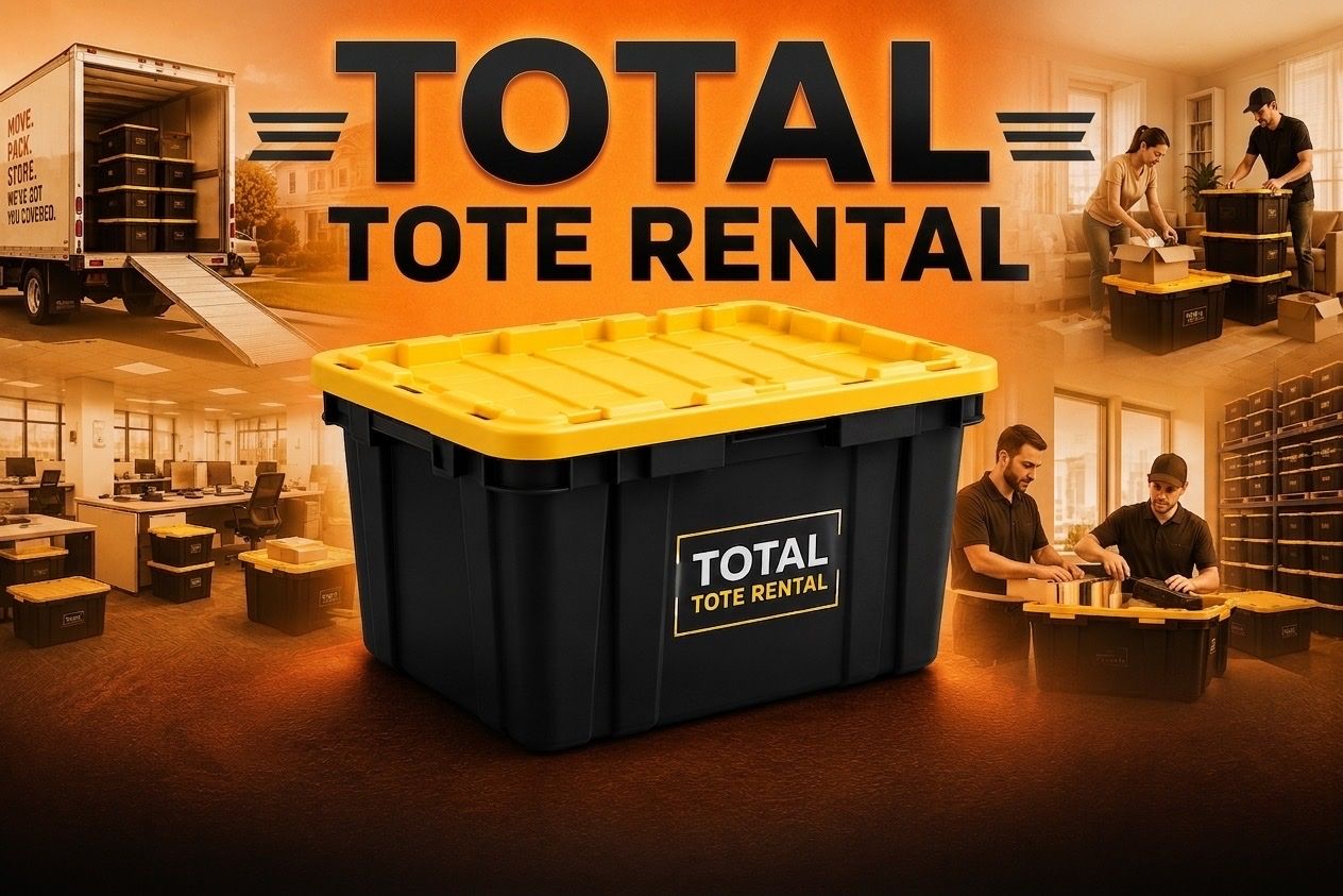 27 gallon tote rental
