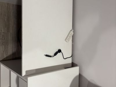 White desk