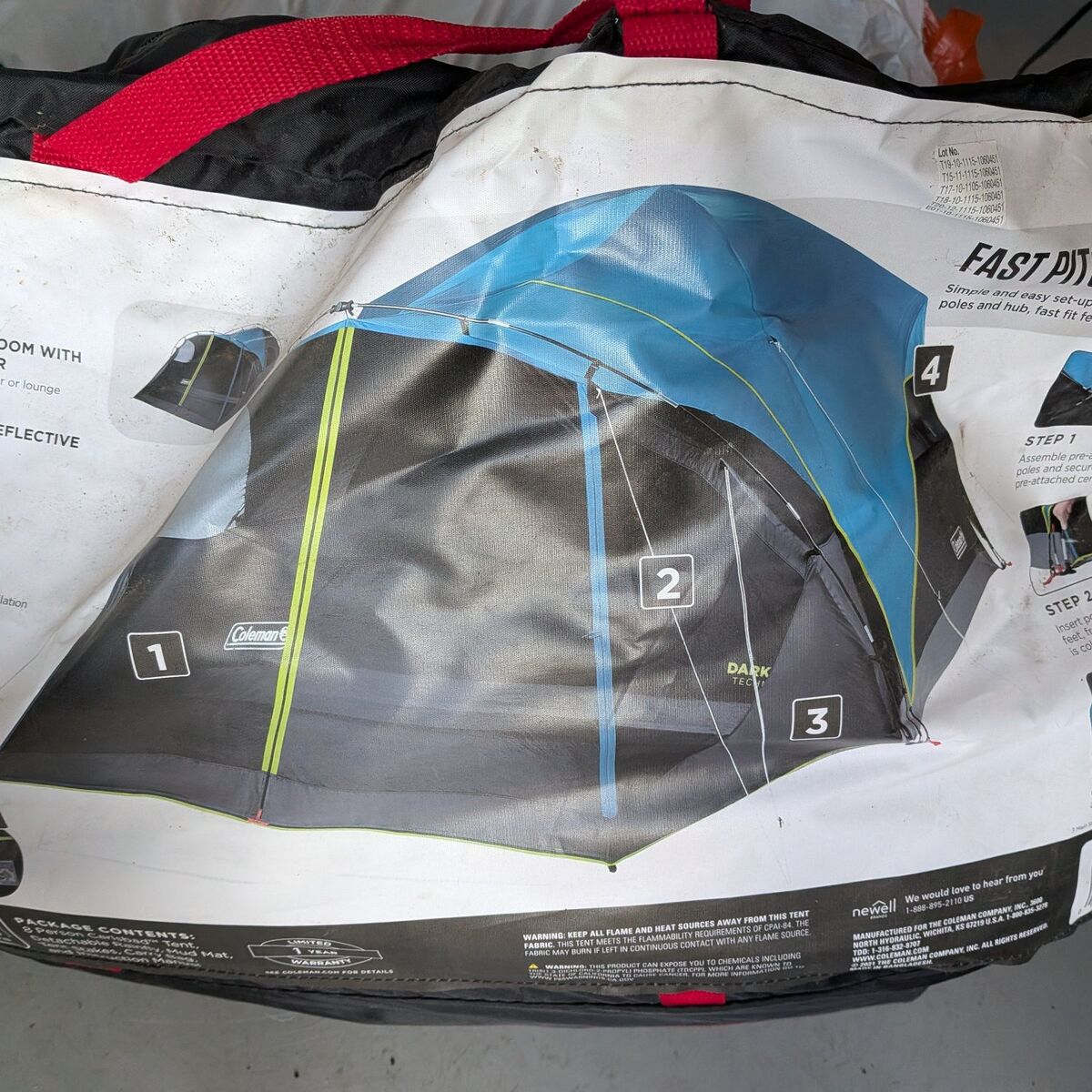 Coleman Carlsbad 8 Person Tent