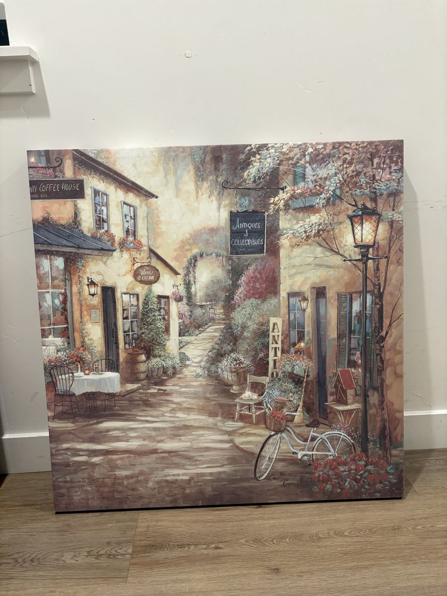 Canvas countryside market