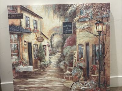 Canvas countryside market