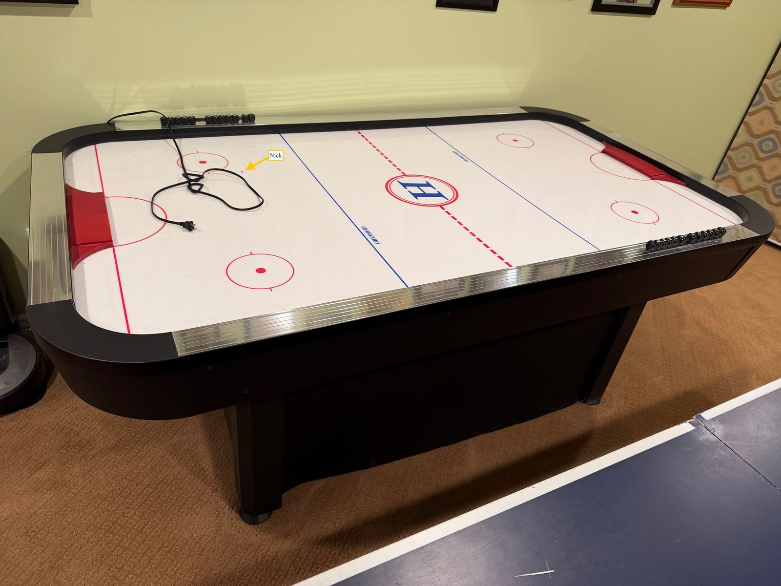 Free Full Size Air Hockey Table