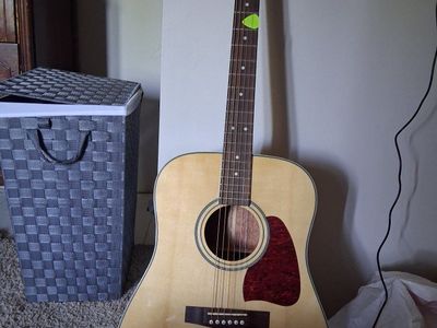 Ibanez AW, comes with a soft case and a tuner