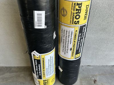 DeWitt PRO5 Premium Landscape Fabric Weed Barrier - 3' x 250' Rolls (2-Pack)