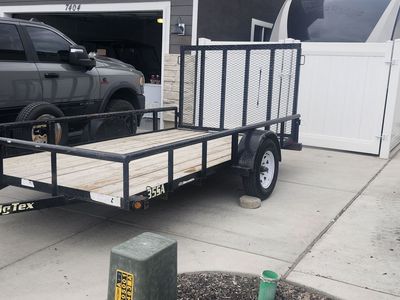 Big tex 35Sa 12 foot utility trailer