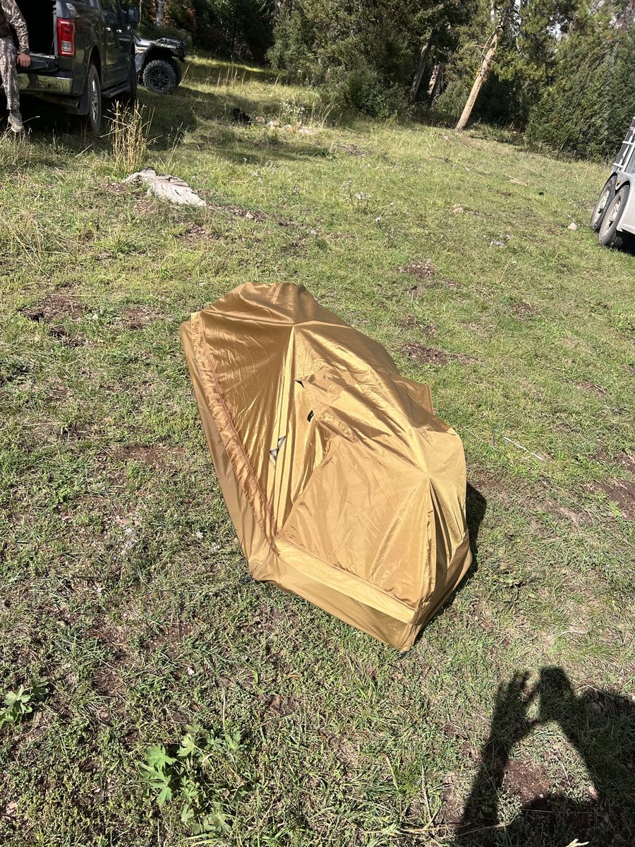 Canvas Cutter summit bedroll system