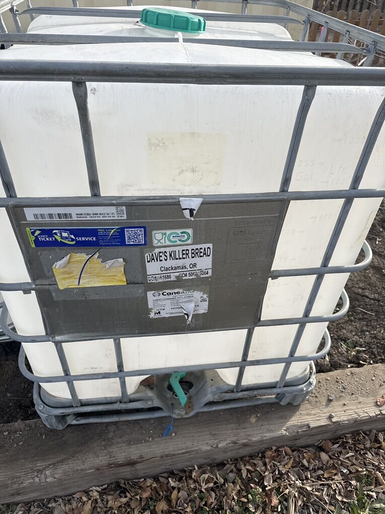 Icb Water Tote 275 Food Grade $50