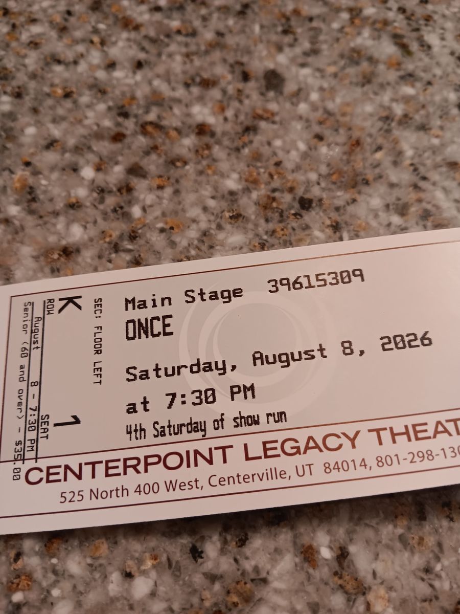 3 Centerpoint theater tickets